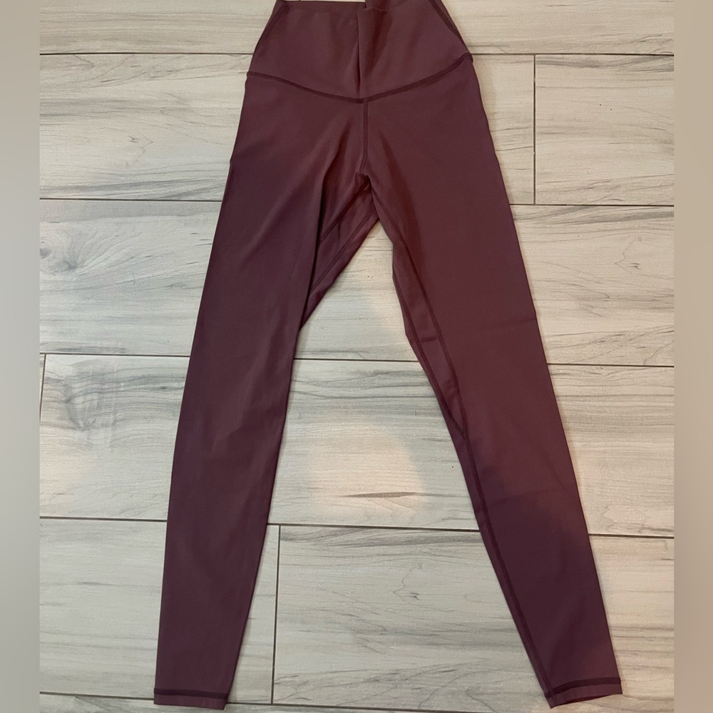 purple leggings